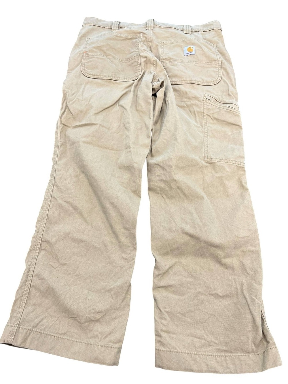 Carhartt Pants Mens 33x28 Size Relaxed Fit Work Wear (133)